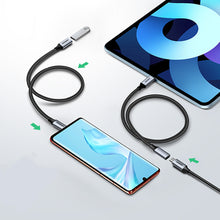 Заредете изображение във визуализатора на галерията – Ugreen extension cable USB C 3.1 male / female 10Gb/s 1m gray (US372)
