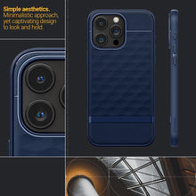 Заредете изображение във визуализатора на галерията – CASEOLOGY PARALLAX MAG MAGSAFE IPHONE 15 PRO MAX MIDNIGHT BLUE

