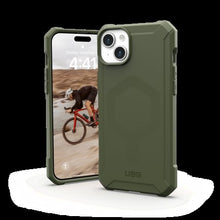 Заредете изображение във визуализатора на галерията – UAG Essential Armor Magsafe - protective case for iPhone 15 Plus (olive)
