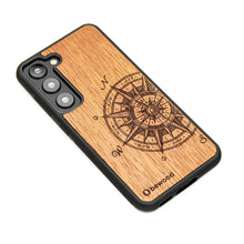 Заредете изображение във визуализатора на галерията – Wooden case for Samsung Galaxy S23 Bewood Traveler Merbau
