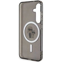 Заредете изображение във визуализатора на галерията – Karl Lagerfeld IML Karl&amp;Choupette MagSafe case for Samsung Galaxy S24 - black
