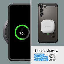 Заредете изображение във визуализатора на галерията – Spigen TOUGH ARMOR GALAXY S23 GUNMETAL
