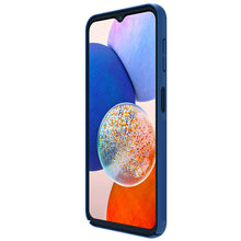 Заредете изображение във визуализатора на галерията – Nillkin CamShield Case for Samsung Galaxy A14 5G / Galaxy A14 cover with camera cover blue
