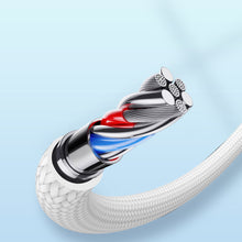 Заредете изображение във визуализатора на галерията – Joyroom USB cable - USB C 3A for fast charging and data transfer A10 Series 2 m white (S-UC027A10)
