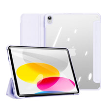 Заредете изображение във визуализатора на галерията – Dux Ducis Copa case for iPad 10.9'' 2022 (10 gen.) smart cover stand purple
