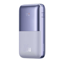 Заредете изображение във визуализатора на галерията – Baseus Baseus Pro 20000mAh 22.5W Powerbank Violet with USB Type A - USB Type C 3A 0.3m cable (PPBD040305)

