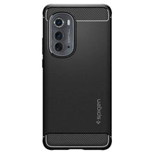 Заредете изображение във визуализатора на галерията – Spigen RUGGED ARMOR MOTOROLA EDGE 2022 MATTE BLACK
