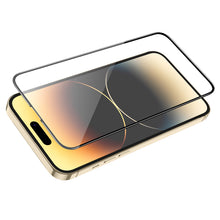 Заредете изображение във визуализатора на галерията – Borofone Tempered glass BF8 Diamond Armor Full Screen 5D Large Arc for Iphone 15 Pro Max - 10 pieces
