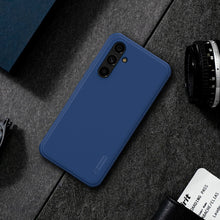 Заредете изображение във визуализатора на галерията – Nillkin Super Frosted Shield Pro Case for Samsung Galaxy A54 5G Armor Case + Phone Stand Blue
