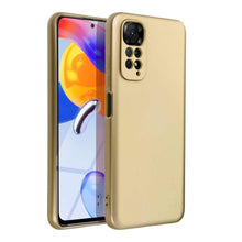 Заредете изображение във визуализатора на галерията – Metallic гръб за xiaomi redmi note 11 / redmi note 11s gold - TopMag
