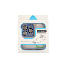 Заредете изображение във визуализатора на галерията – MINI BUMPERS with camera island protection Case for IPHONE 13 PRO blue
