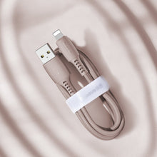Заредете изображение във визуализатора на галерията – Baseus Colourful Cable USB / Lightning 2.4A 1.2m pink (CALDC-04)
