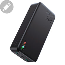 Заредете изображение във визуализатора на галерията – Joyroom powerbank 30000mAh Dazzling Series 22.5W black (QP196)
