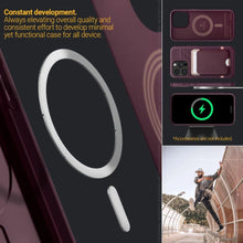 Заредете изображение във визуализатора на галерията – Caseology Parallax Mag case with MagSafe for iPhone 15 Pro - burgundy
