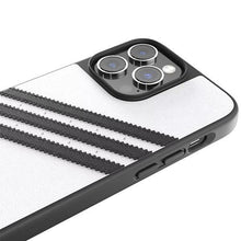 Заредете изображение във визуализатора на галерията – Adidas OR Molded Case PU iPhone 14 Pro Max 6.7" white-black/white-black 50194
