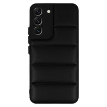 Заредете изображение във визуализатора на галерията – Leather 3D Case for Samsung Galaxy S22 design 2 black

