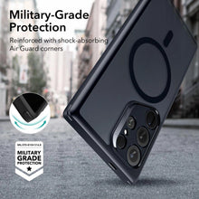 Заредете изображение във визуализатора на галерията – ESR Classic Hybrid Halolock case for Samsung Galaxy S24 Ultra - transparent and black
