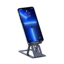 Заредете изображение във визуализатора на галерията – Choetech folding stand for smartphone/tablet gray (H064)
