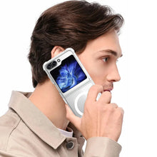 Заредете изображение във визуализатора на галерията – Acrylic Magsafe Case for Samsung Galaxy Z Flip 5 transparent
