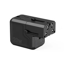 Заредете изображение във визуализатора на галерията – Choetech PD6038 USB-C USB-A PD 20W Travel Charger USA EU UK AU - Black
