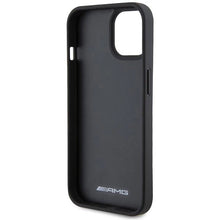 Заредете изображение във визуализатора на галерията – AMG Leather Debossed Lines case for iPhone 15 Plus - black
