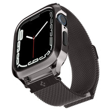 Заредете изображение във визуализатора на галерията – Spigen METAL FIT "PRO" Apple Watch 7 / 8 (45MM) GRAPHITE
