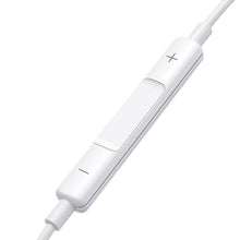 Заредете изображение във визуализатора на галерията – In-ear wired mini jack headphones with remote control Joyroom JR-EW01 - white
