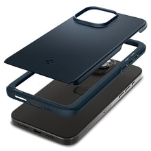 Заредете изображение във визуализатора на галерията – Spigen Thin Fit, metal slate - iPhone 15 Pro
