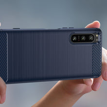 Заредете изображение във визуализатора на галерията – Thunder Case case for Sony Xperia 5 IV silicone armor case black
