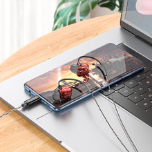 Заредете изображение във визуализатора на галерията – Borofone Earphones BM88 Sea with microphone Type C red
