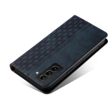 Заредете изображение във визуализатора на галерията – Magnet Strap Case Case For Samsung Galaxy A23 5G Flip Wallet Mini Lanyard Stand Blue
