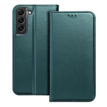 Заредете изображение във визуализатора на галерията – Smart Magneto book case for SAMSUNG A05 dark green
