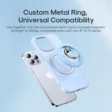 Заредете изображение във визуализатора на галерията – Joyroom JR-Mag-M2 MagSafe magnetic phone holder - blue
