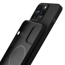 Заредете изображение във визуализатора на галерията – Apple iPhone 14 Pro - 3mk Hardy Silicone MagCase Graphite
