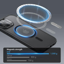Заредете изображение във визуализатора на галерията – ESR CH HALOLOCK MAGSAFE IPHONE 15 PLUS FROSTED BLACK
