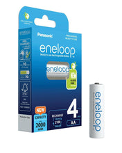Заредете изображение във визуализатора на галерията – Rechargeable Batteries Panasonic Eneloop HR6/AA 2000mAh - 4pcs blister pack
