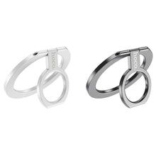 Заредете изображение във визуализатора на галерията – Hoco rign holder magnetic metal gm104 silver - TopMag

