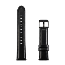Заредете изображение във визуализатора на галерията – Dux Ducis Leather Strap Strap For Samsung Galaxy Watch / Huawei Watch / Honor Watch (20mm band) Leather Wristband Black (Business Version)
