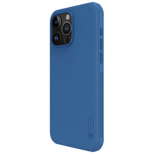 Заредете изображение във визуализатора на галерията – Nillkin Super Frosted Shield Pro iPhone 15 Pro Max Case - Blue
