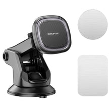 Заредете изображение във визуализатора на галерията – Borofone Car holder BH97 NT Ice magnetic with suction cup black
