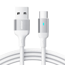 Заредете изображение във визуализатора на галерията – Joyroom USB cable - USB C 3A for fast charging and data transfer A10 Series 1.2 m white (S-UC027A10)
