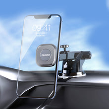 Заредете изображение във визуализатора на галерията – Dudao magnetic car phone holder with telescopic arm black (F6Max)
