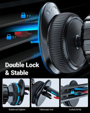 Заредете изображение във визуализатора на галерията – Acefast car holder to air vent with automatic opening and closing d9 black
