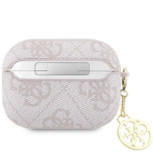 Заредете изображение във визуализатора на галерията – Guess GUAP2G4GSMP AirPods Pro 2 cover pink/pink 4G Charm Collection
