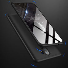 Заредете изображение във визуализатора на галерията – GKK 360 Protection Case Front and Back Case Full Body Cover Xiaomi Redmi 8A black
