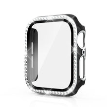 Заредете изображение във визуализатора на галерията – Case for Apple Watch 45mm Diamond black-silver
