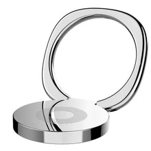 Заредете изображение във визуализатора на галерията – BASEUS Privity Ring Bracket Silver SUMQ-0S
