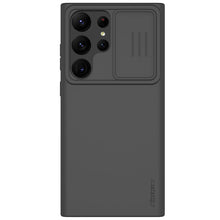 Заредете изображение във визуализатора на галерията – Nillkin CamShield Silky Magnetic Case for Samsung Galaxy S23 Ultra Cover with MagSafe with Camera Cover Black
