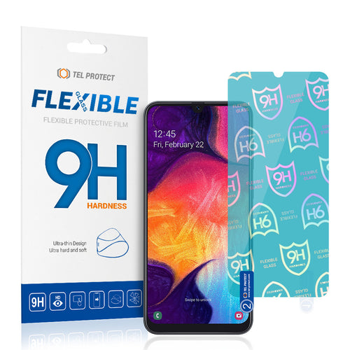 Tel Protect Best Flexible Hybrid Tempered Glass for SAMSUNG GALAXY A30/A50/A30S/A40S/A50S/M30/M30S