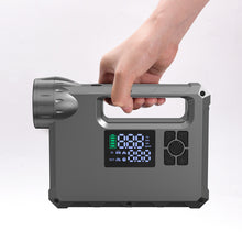 Заредете изображение във визуализатора на галерията – Choetech jump starter with compressor, powerbank 8000mAh, LED flashlight black (TC0017)
